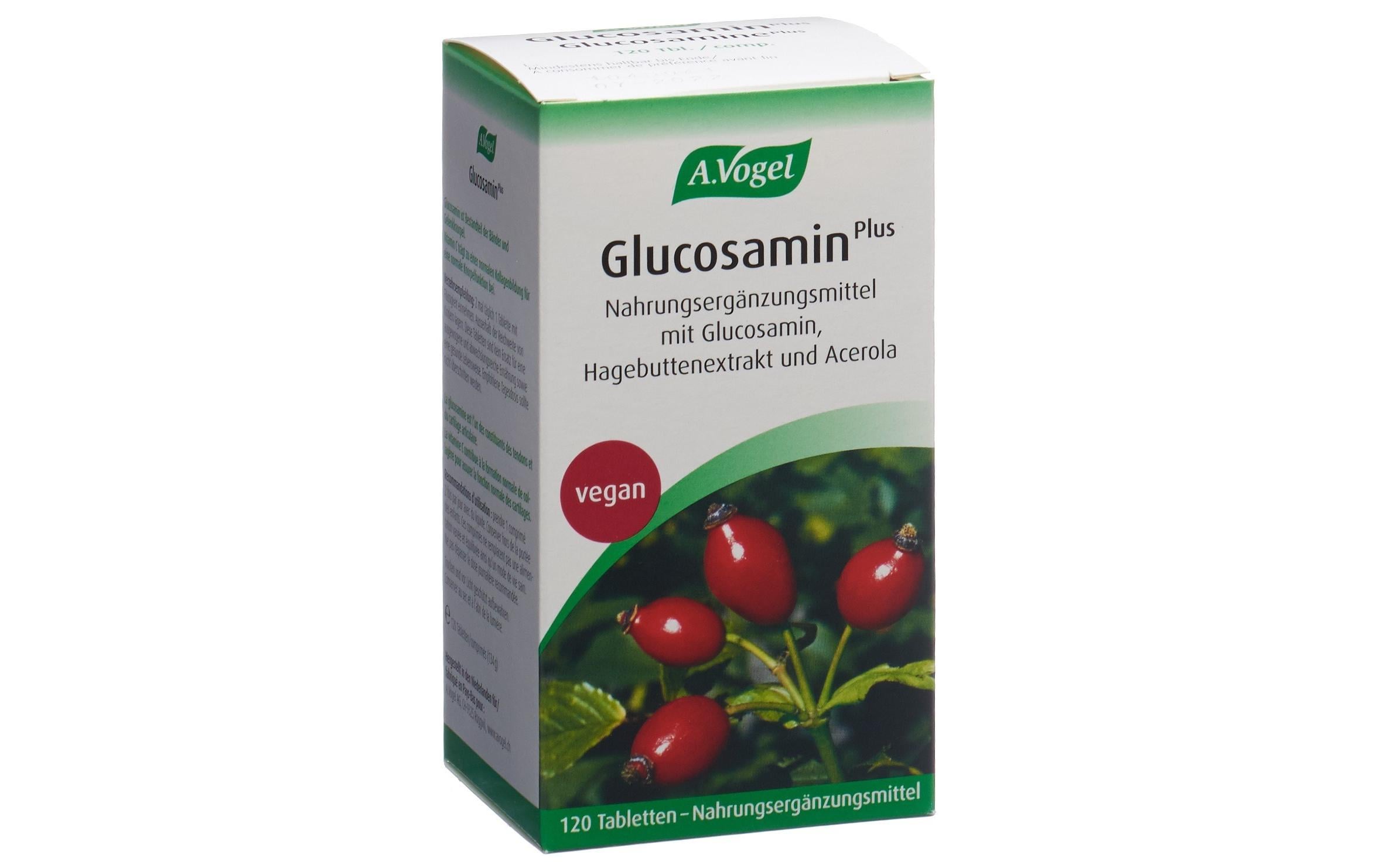 VOGEL Glucosamin Plus Tabl m Hagebuttenext 120 Stk