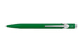 Caran d'Ache Kugelschreiber 849 grün mit Goliath Patrone grün M