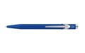 Caran d'Ache Kugelschreiber 849 blau mit Goliath Patrone blau M