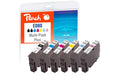 Peach Tinte Epson T0708 Multi+ 7x8,2 ml, 2xbk, c, m, y, lc, lm