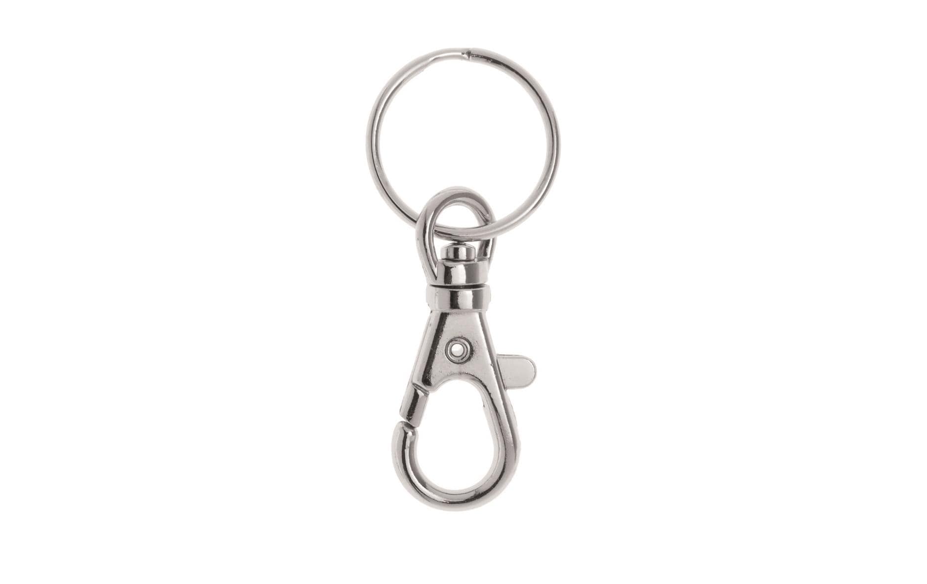 Glorex Schlüsselanhänger mit Karabiner Ring: 25 mm