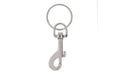 Glorex Schlüsselanhänger mit Karabiner Ring: 30 mm