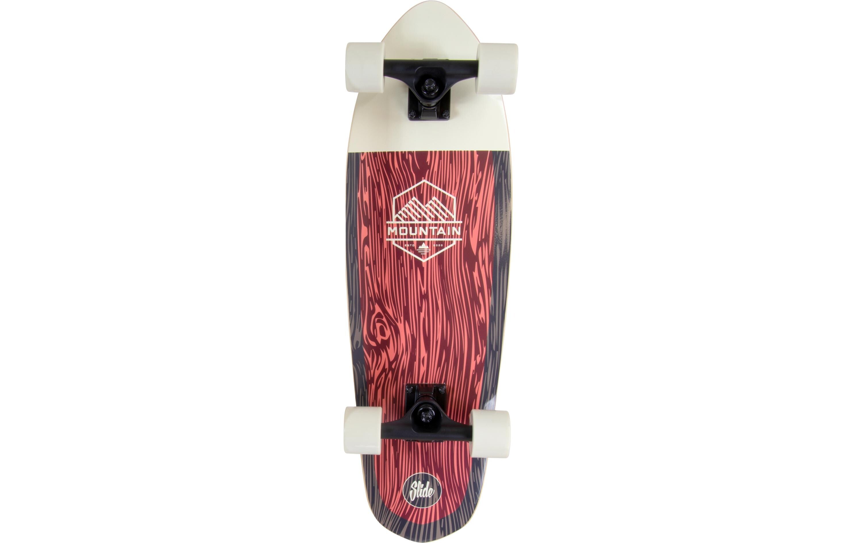 Slide Board 28 Zoll Mountain 28-Zoll, Grau Rot