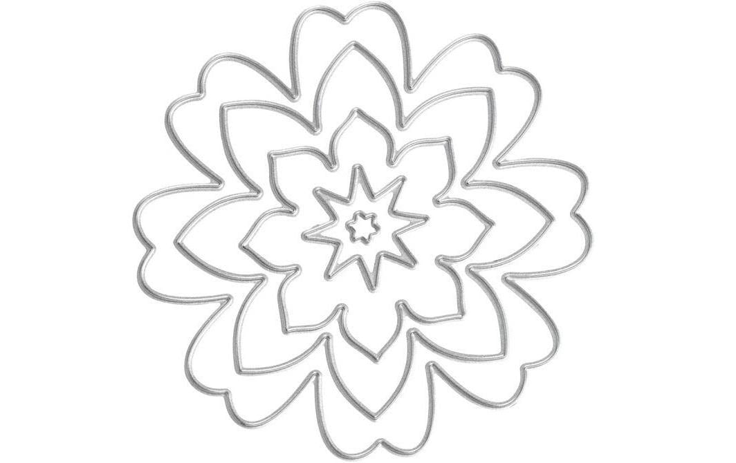 Creativ Company Stanzschablonen Herzen 0.5 - 8 cm, 5 Grössen