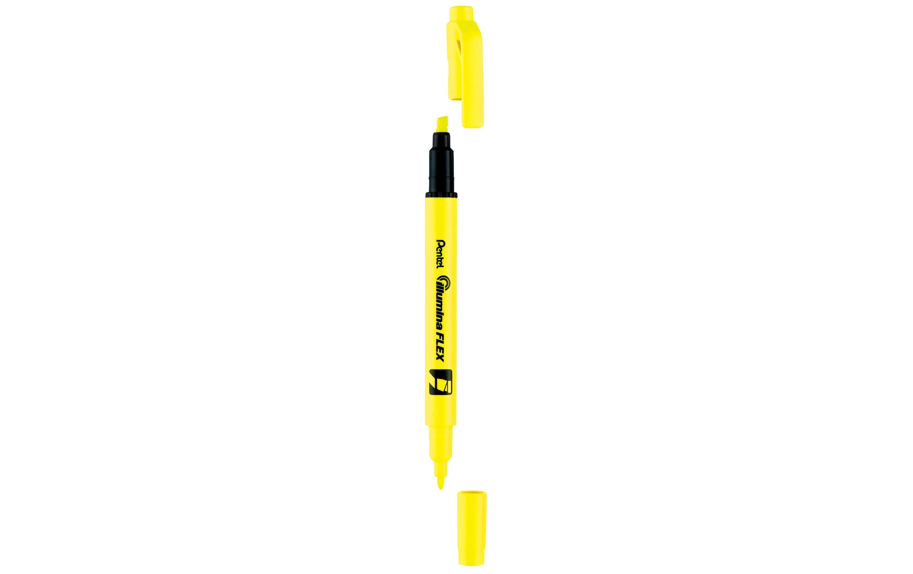 Pentel Textmarker illumina FLEX gelb, 1 Stk.