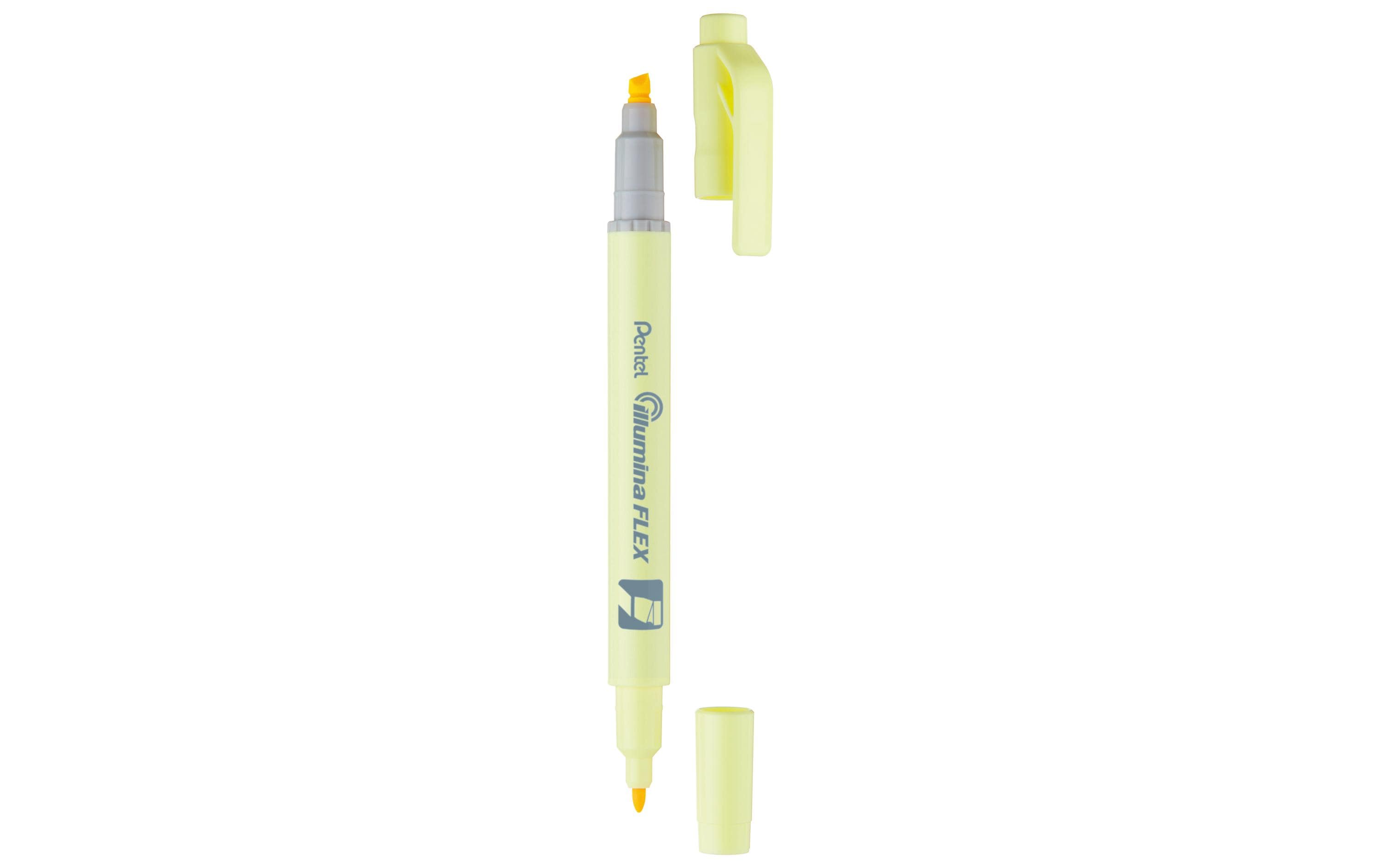Pentel Textmarker illumina FLEX pastell gelb, 1 Stk.