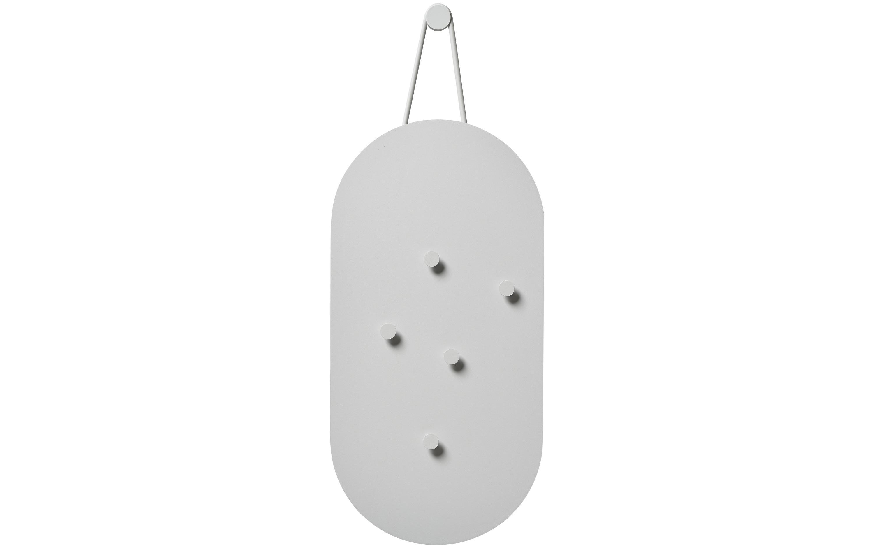Zone Bulletin Board soft grey Metall