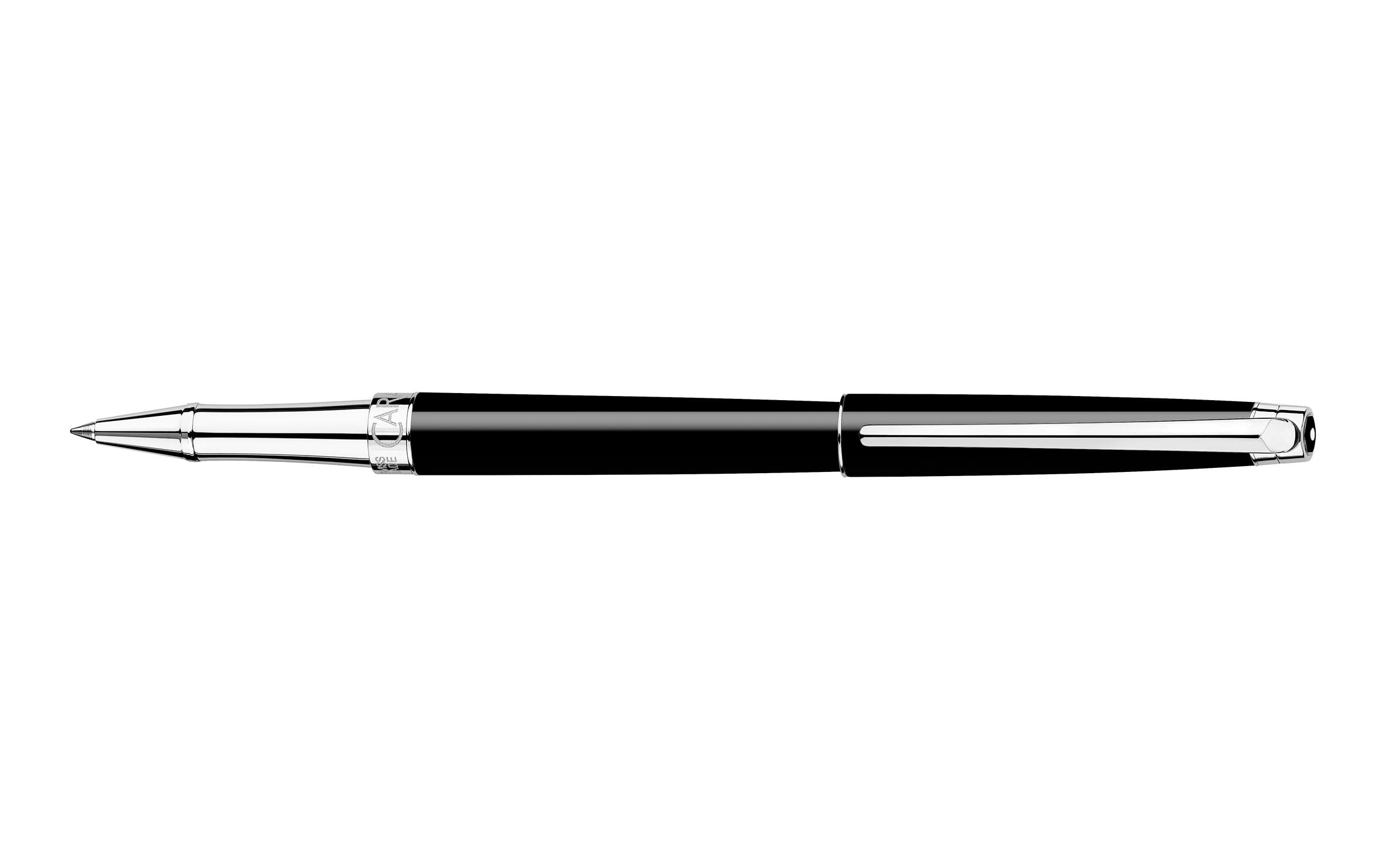 Caran d`Ache Roller Léman Slim Ebenholzschwarz