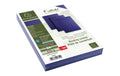 Exacompta Einbanddeckel Forever Leinenoptik 270g/m², Packung 100 Stk, Farbe D.Blau