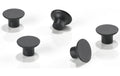 Zone Magnet 5Stk. black 5Stück, Aluminium