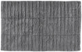Zone Badeteppich Tiles grey 100% Cotton/1800 g, waschbar 60 Grad