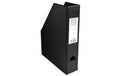 Exacompta Stehsammler A4  mit Griffloch PP, 7 cm, DIN A4, Farbe: Schwarz
