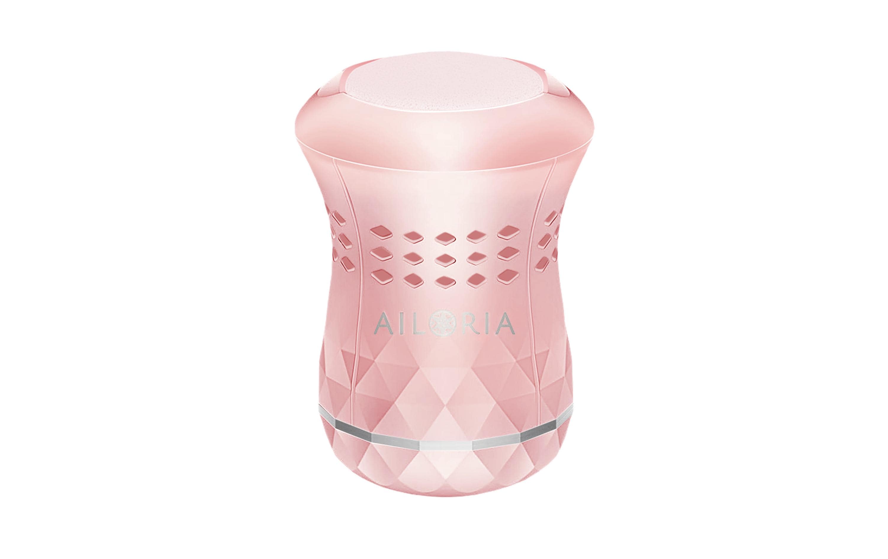 Ailoria Hornhautentferner LUSTRE USB pink Integrierte Absaugfunktion