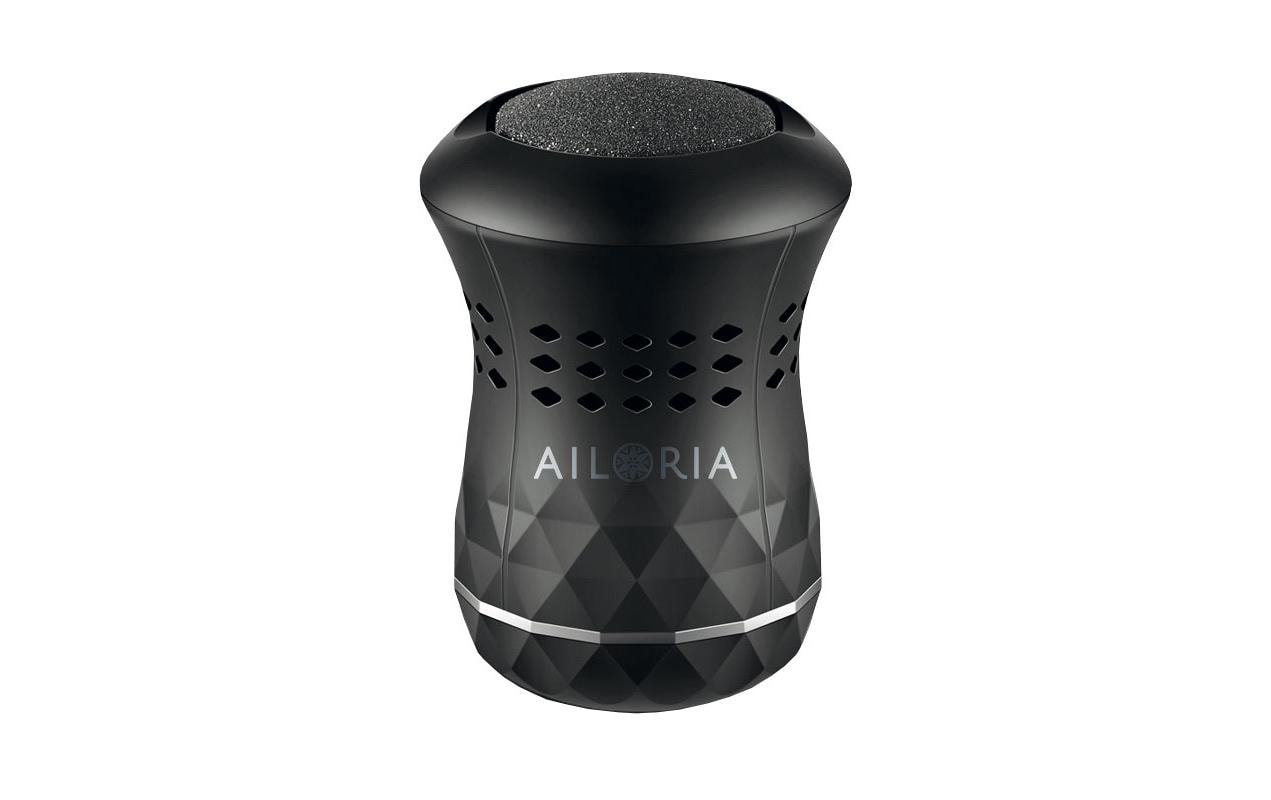 Ailoria Hornhautentferner LUSTRE USB black Integrierte Absaugfunktion