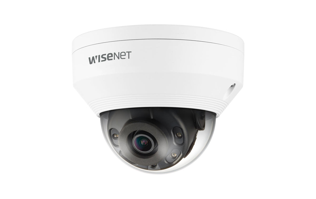 Hanwha Netzwerkkamera QNV-6012R1 Outdoor, Dome, 2MP, IR, Weiss