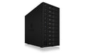 ICY BOX ext. 10x3.5" Gehäuse IB-3810-C31 schwarz, USB3.1, SATA4,