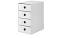 Rössler S.O.H.O. 4er Schubladenbox White 17.5x32x25 cm