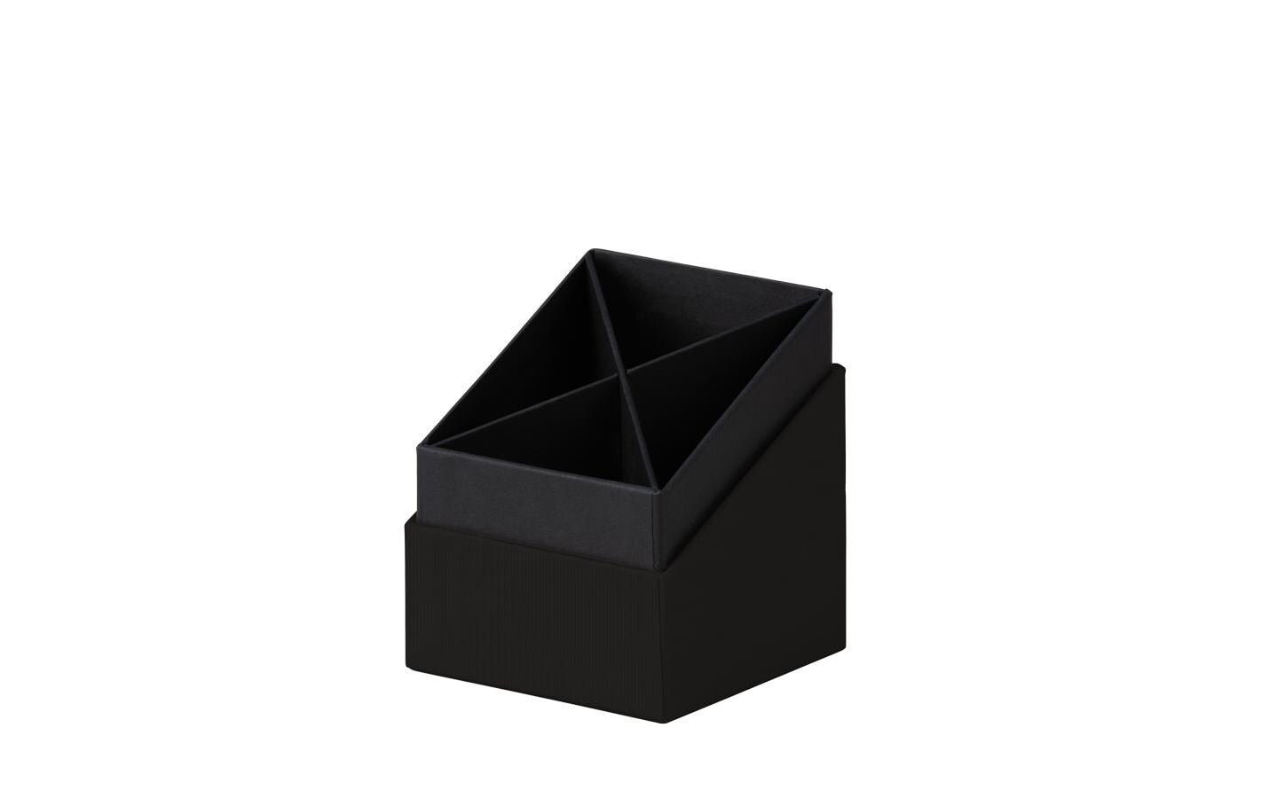 Rössler Stiftehalter S.O.H.O. Schwarz 8,6 x 10 x 8,6cm