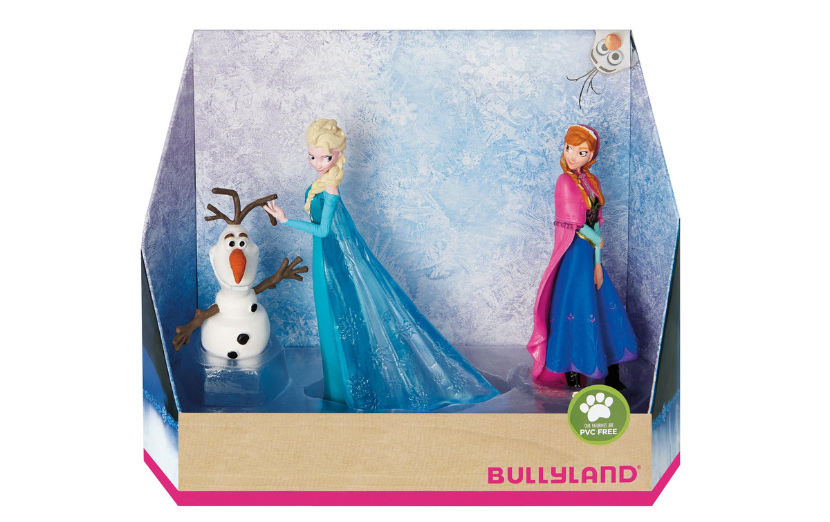 Frozen Geschenk-Set 3 Stk. PVC-frei, handbemalt