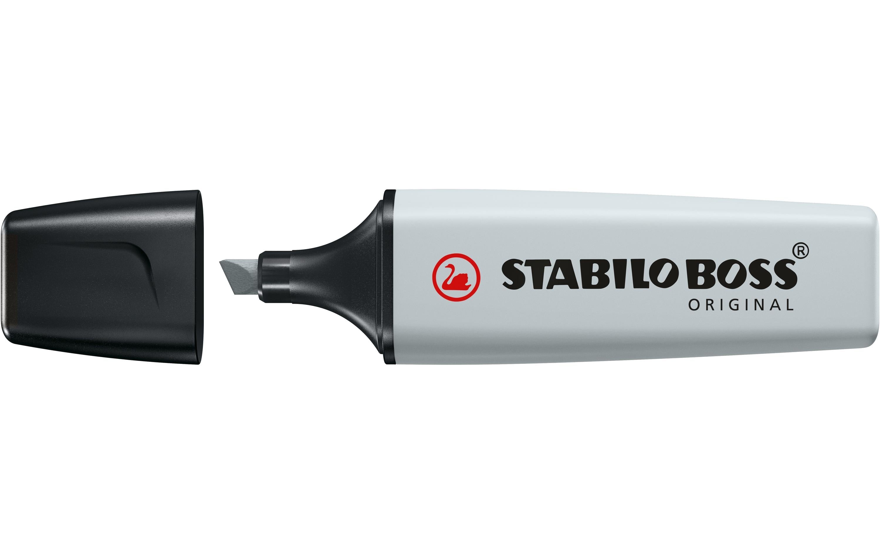 Stabilo Leuchtmarker BOSS Pastell seidengrau, 1 Stk.