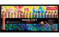 STABILO woody ARTY 18er Etui
