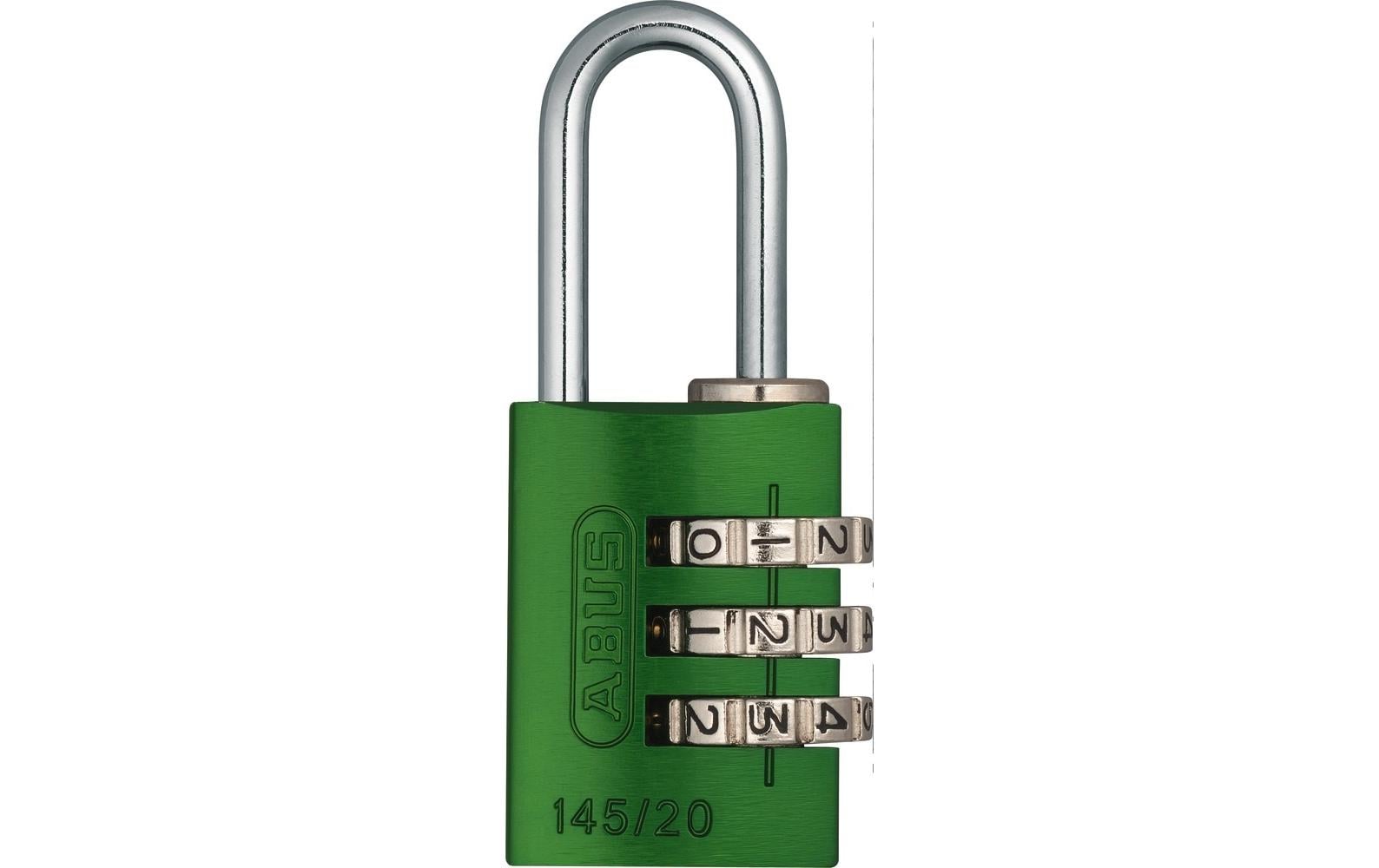 ABUS 145/20 grün Lock-Tag  Vorhangschloss 46608
