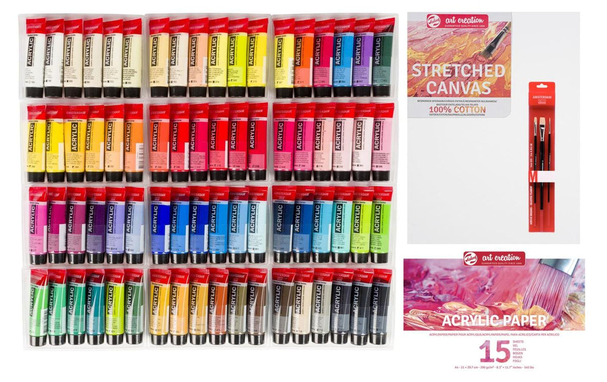 Amsterdam Acrylfarben KIT 72 Tuben à 20ml, KIT ARTIKEL