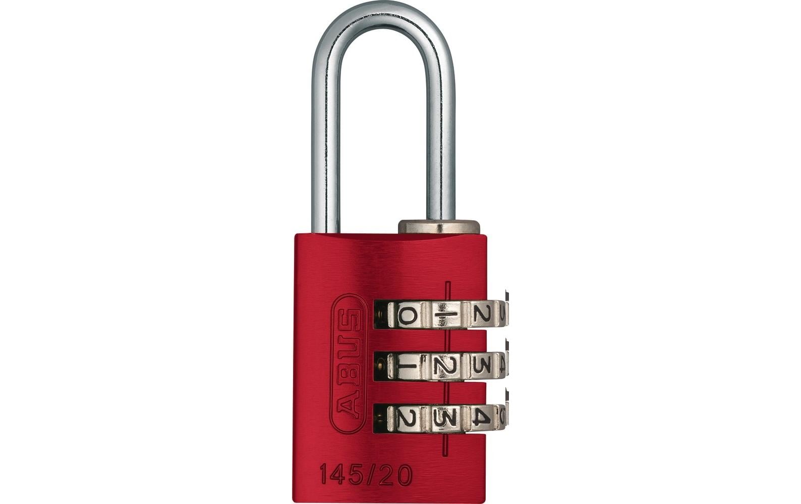 ABUS 145/20 rot Lock-Tag Vorhangschloss 46606