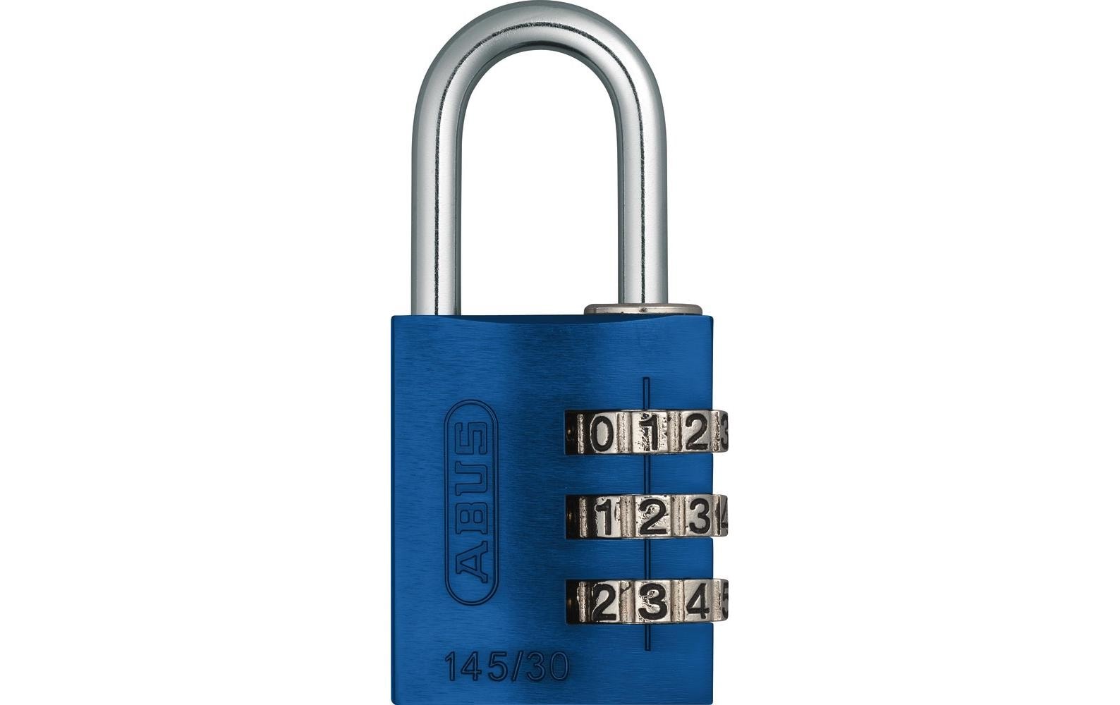 ABUS 145/30 blau Lock-Tag Vorhangschloss 46614