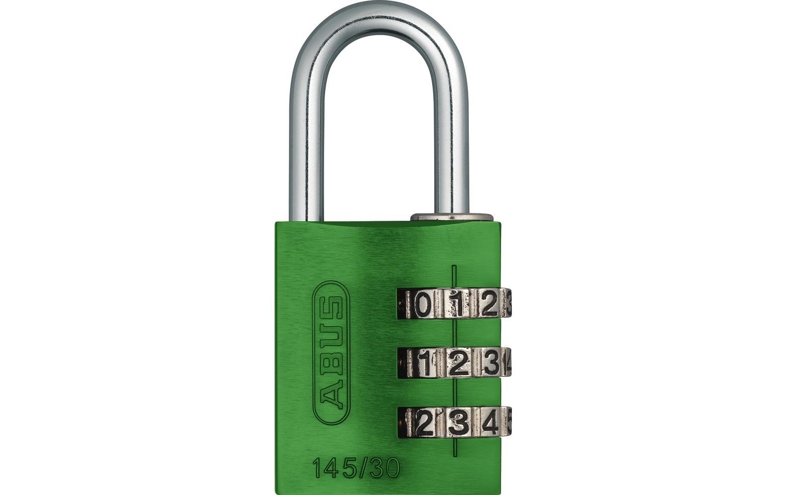 ABUS 145/30 grün Lock-Tag Vorhangschloss 46617