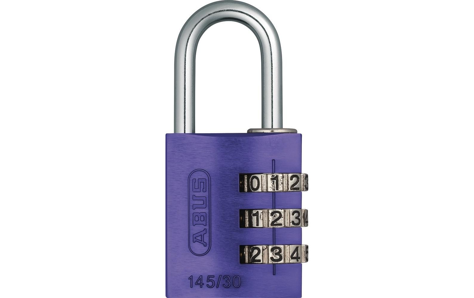 ABUS 145/30 lila Lock-Tag Vorhangschloss 46619