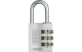ABUS 145/30 silber mit EAN Vorhangschloss 46620