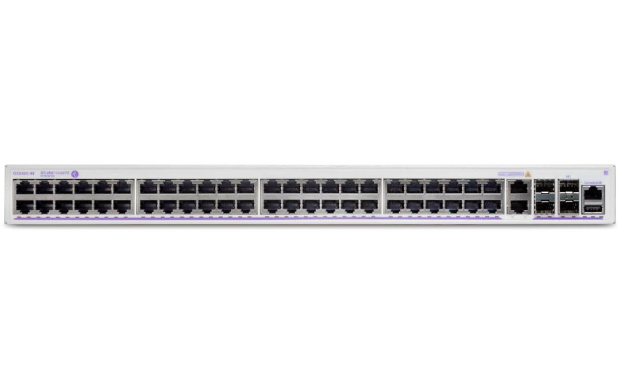 Alcatel-Lucent OS6360-48 GigE Chassis 48 Port Gigabit Ethernet