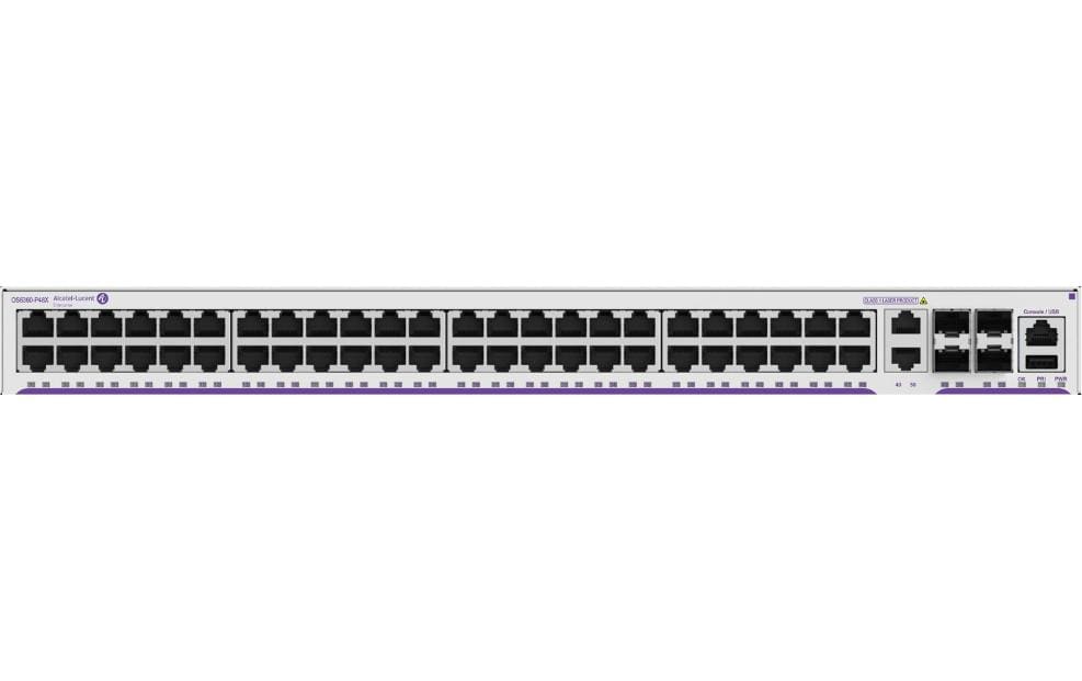 Alcatel-Lucent OS6360-P48X GigE Chassis 48 Port PoE Gigabit Ethernet