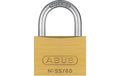 ABUS 55/60 vs. Vorhangschloss Gold