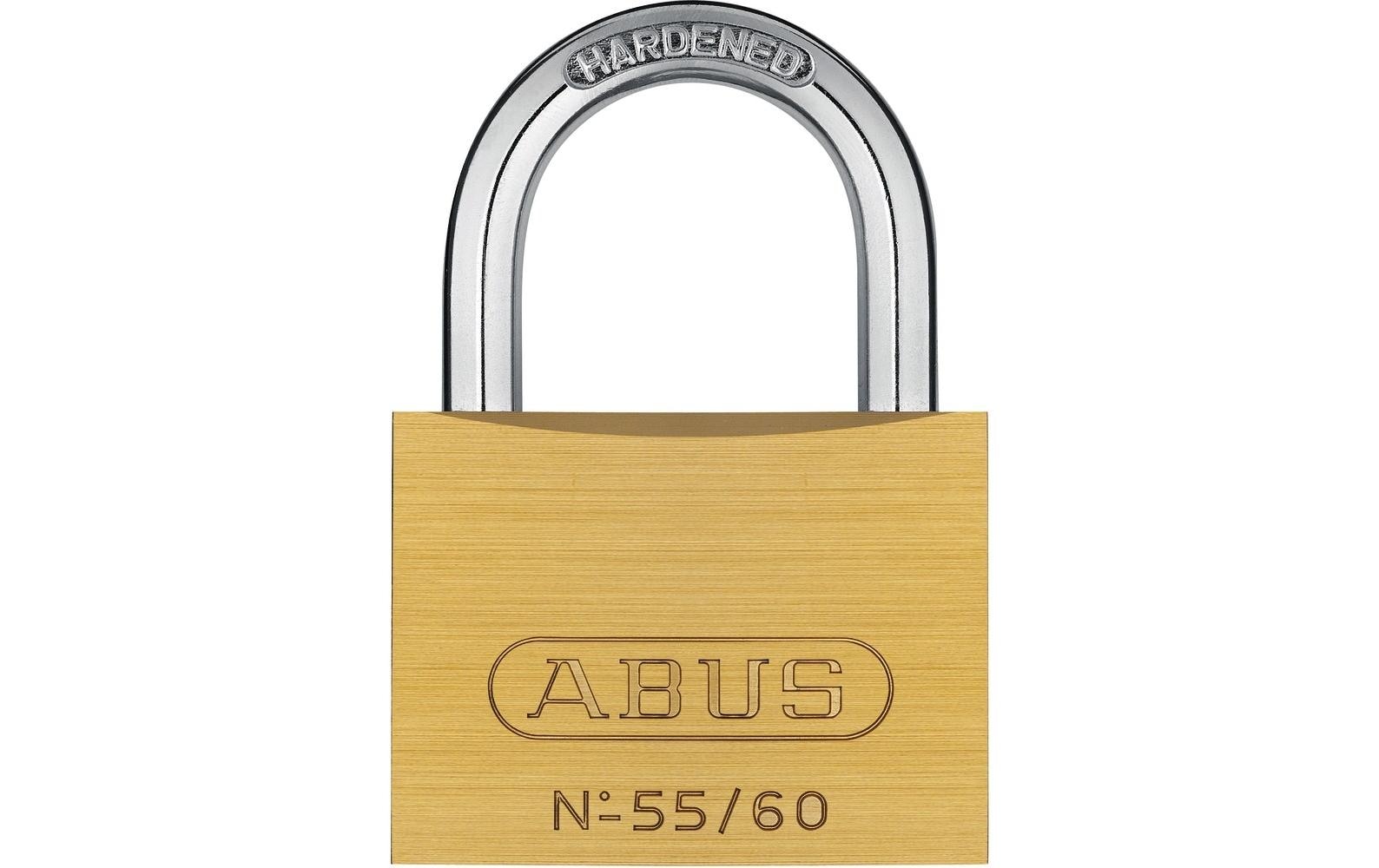 ABUS 55/60 vs. Vorhangschloss Gold