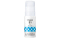 Tinte Canon GI 51 C, cyan 7.000 Seiten, 70 ml, zu G3560