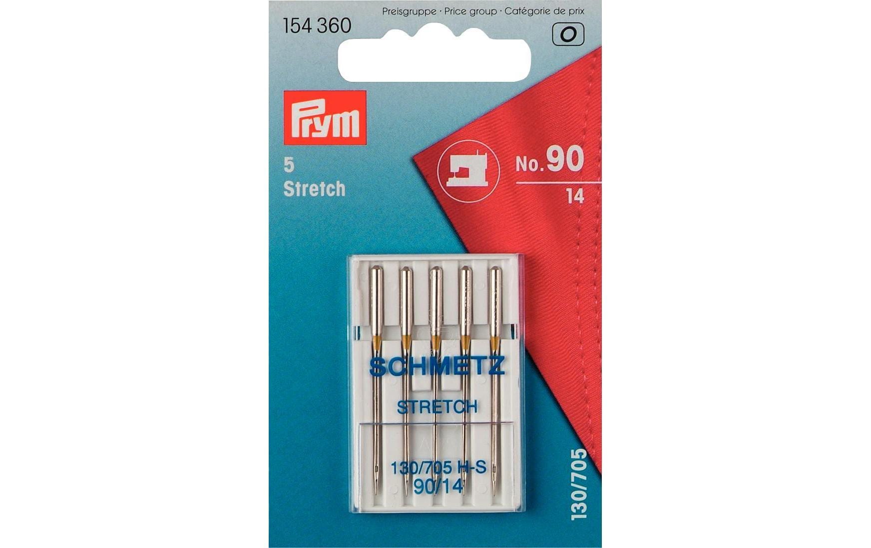Prym Nähmaschinennadeln Stretch Nr. 90, Karte 5 Stück