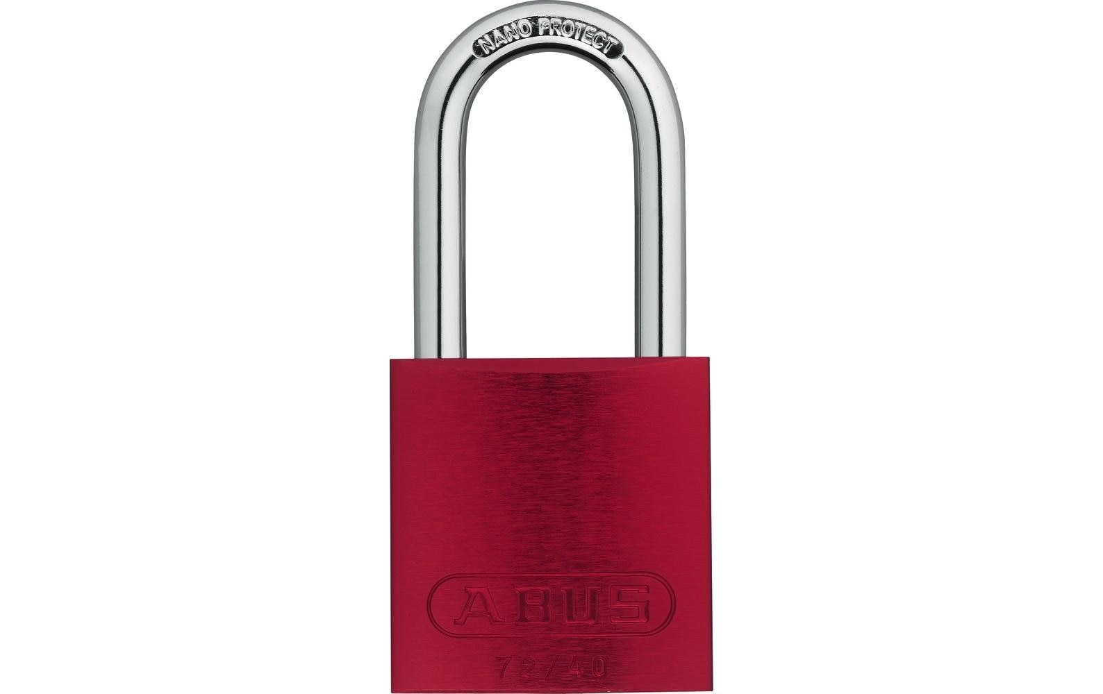 ABUS 72/40HB40 rot vs. Vorhangschloss