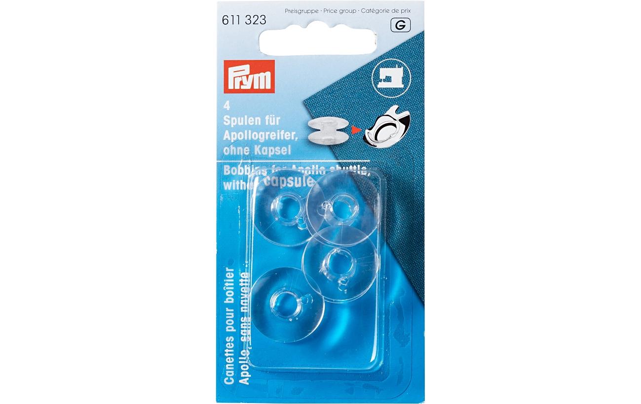 Prym Nähmaschinenspulen Kunststoff 66K 4 Stück