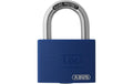 ABUS T65AL/40 blau vs. Vorhangschloss