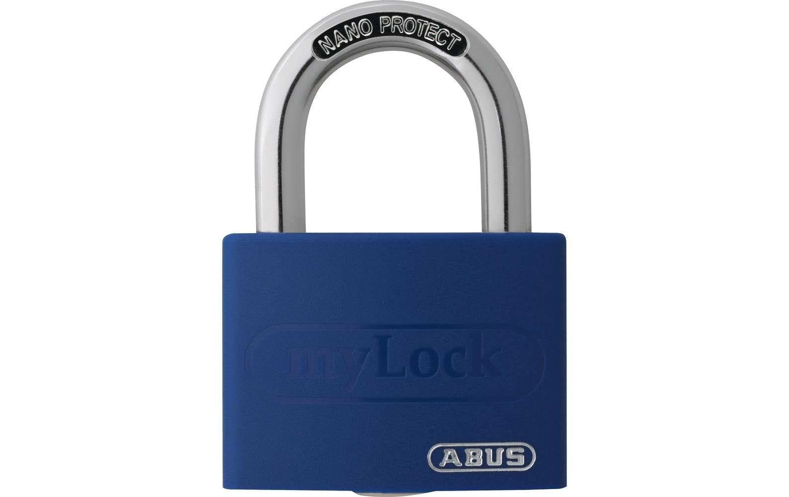 ABUS T65AL/40 blau vs. Vorhangschloss