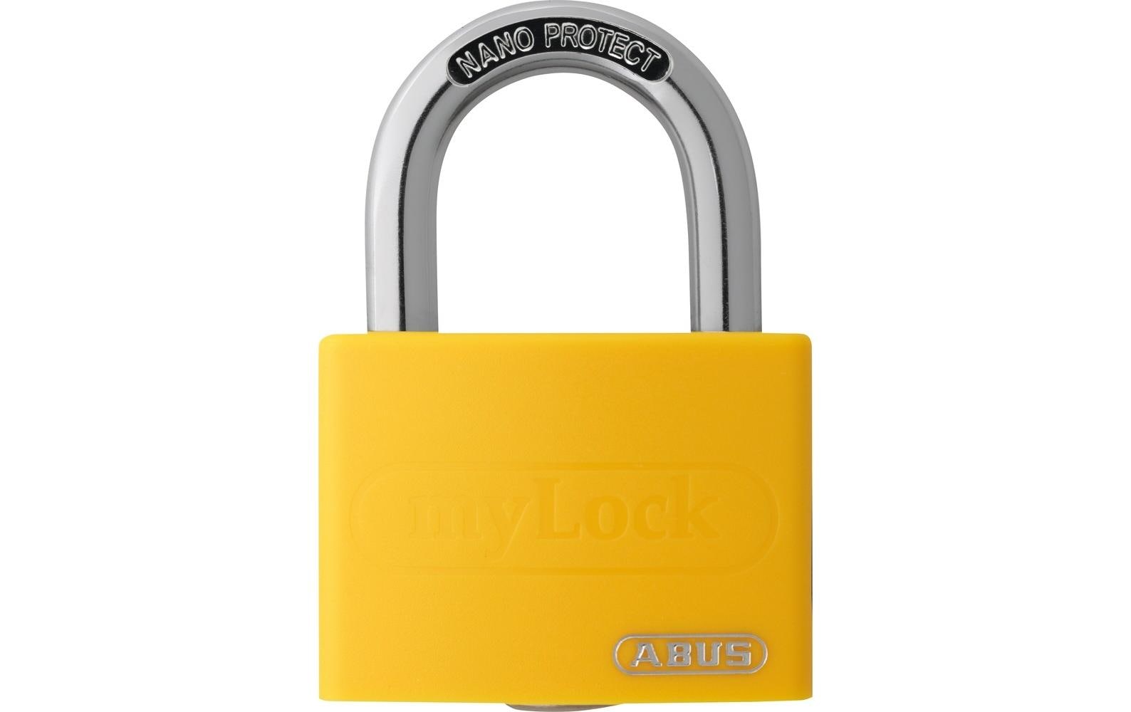 ABUS T65AL/40 gelb vs. Vorhangschloss