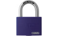 ABUS T65AL/40 lila vs. Vorhangschloss