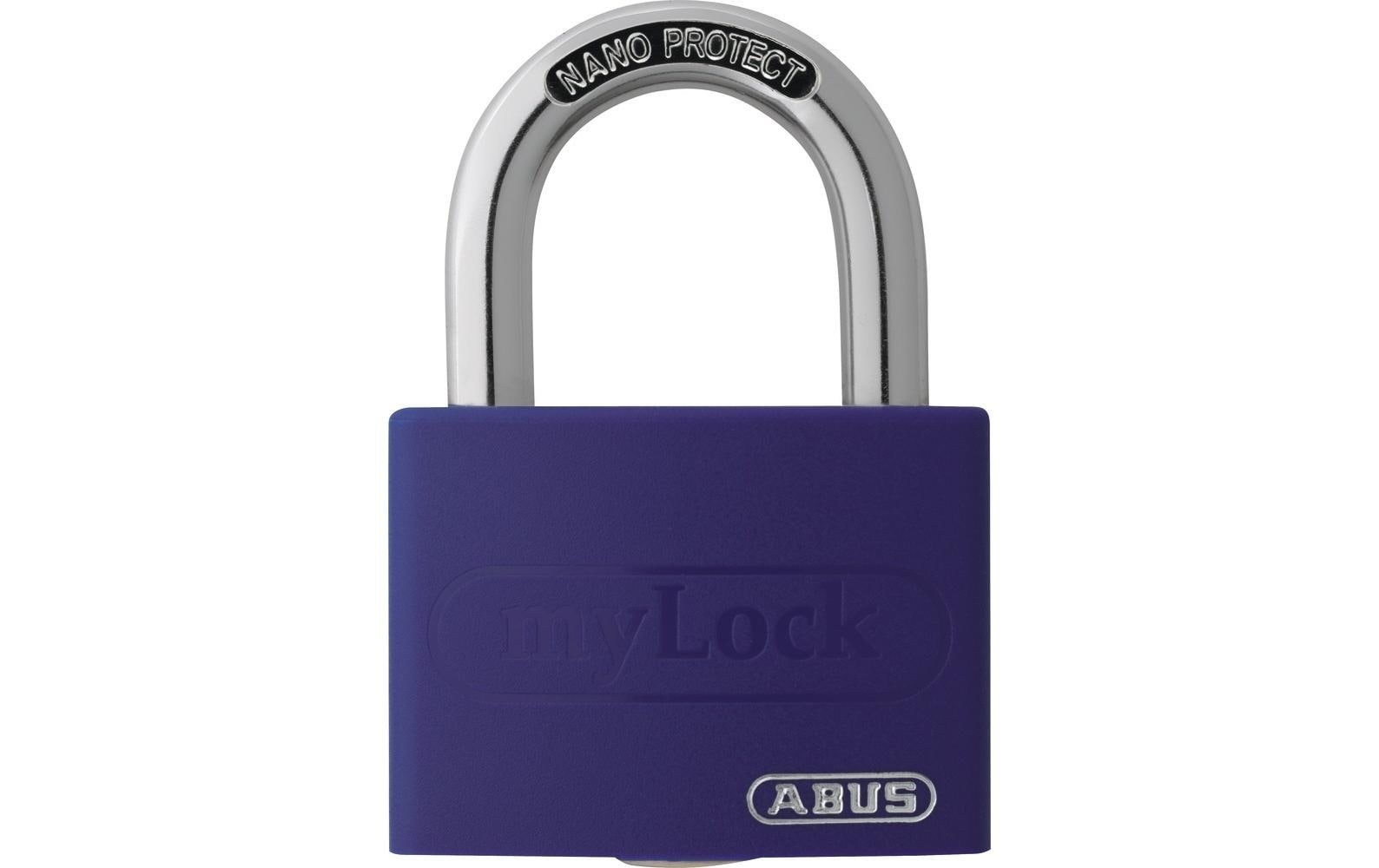 ABUS T65AL/40 lila vs. Vorhangschloss