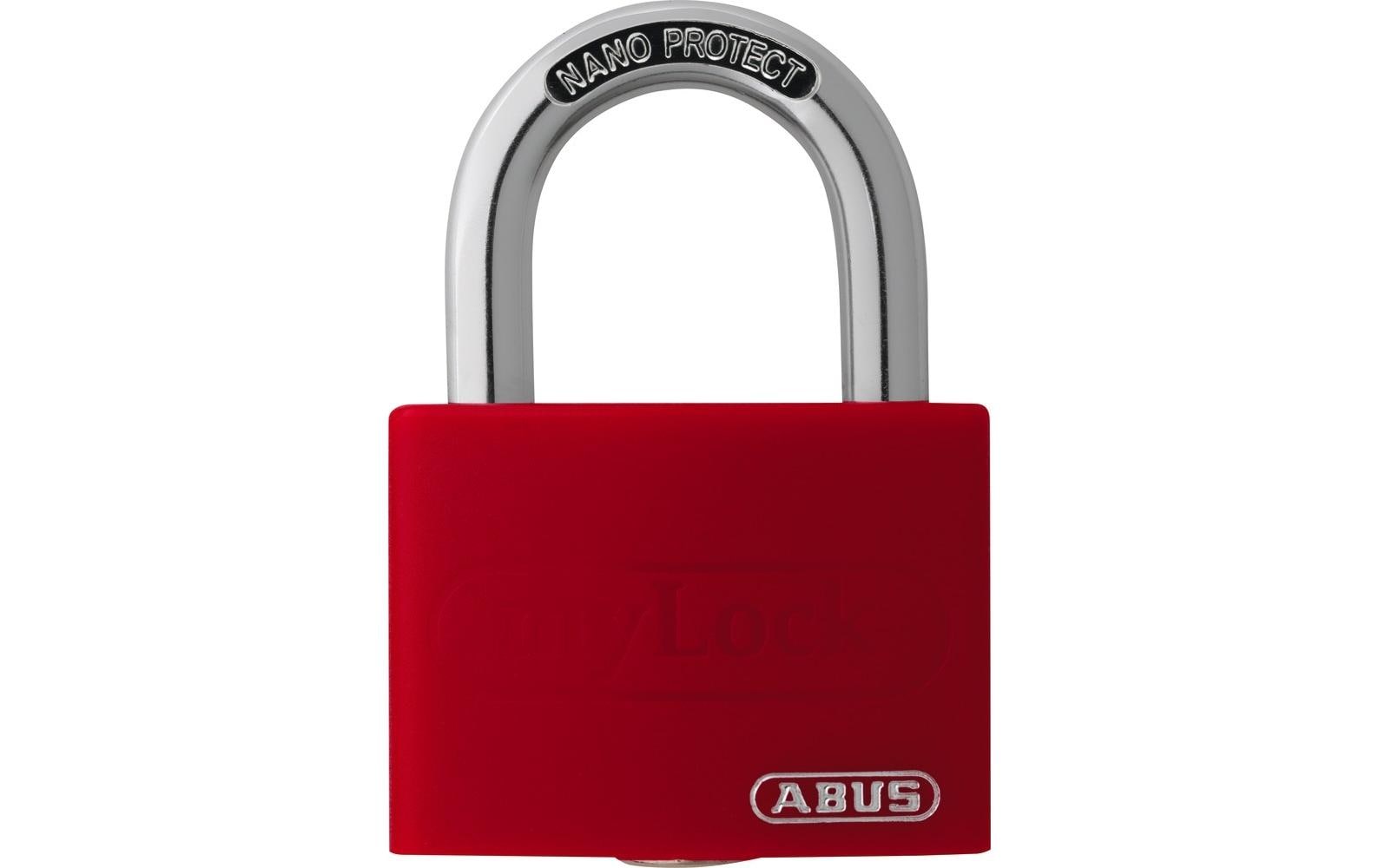 ABUS T65AL/40 rot vs. Vorhangschloss