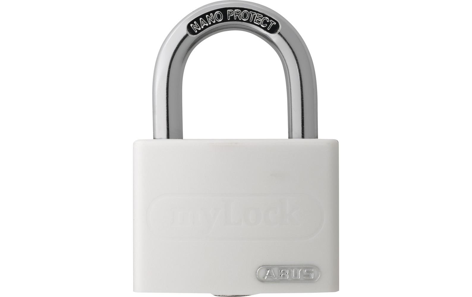 ABUS T65AL/40 weiss vs. Vorhangschloss