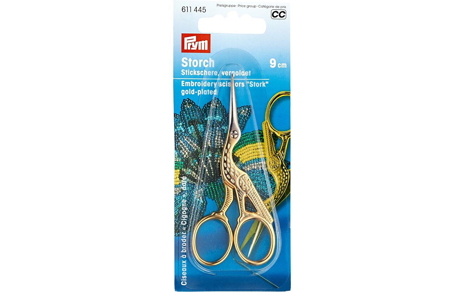 Prym Stickschere Storch 9cm