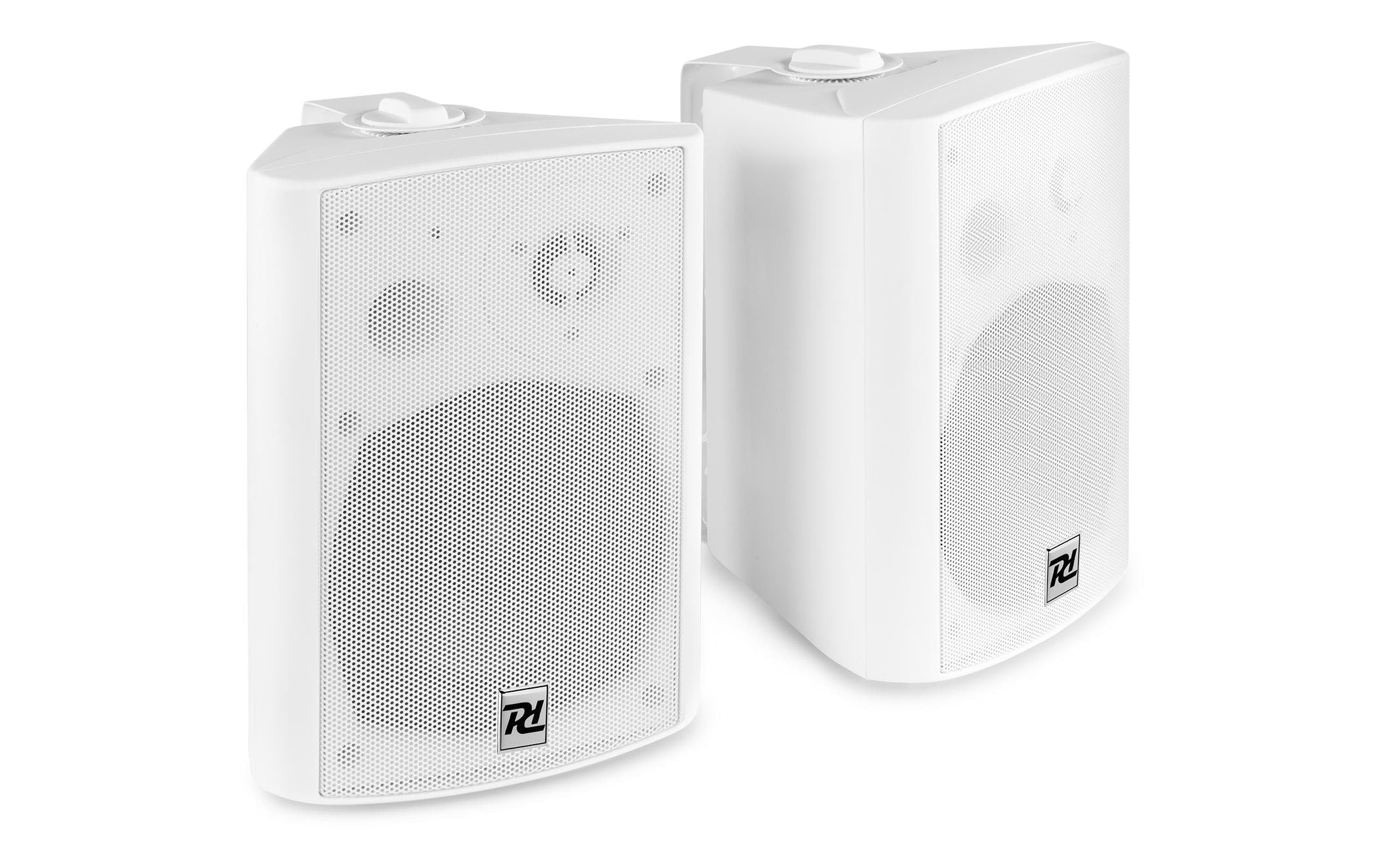 Power Dynamics DS50AW Aktiv-Lautsprecherset, 5", 100W, weiss