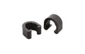Jagwire C-Clips Housing Guides schwarz Set mit 4 Stück